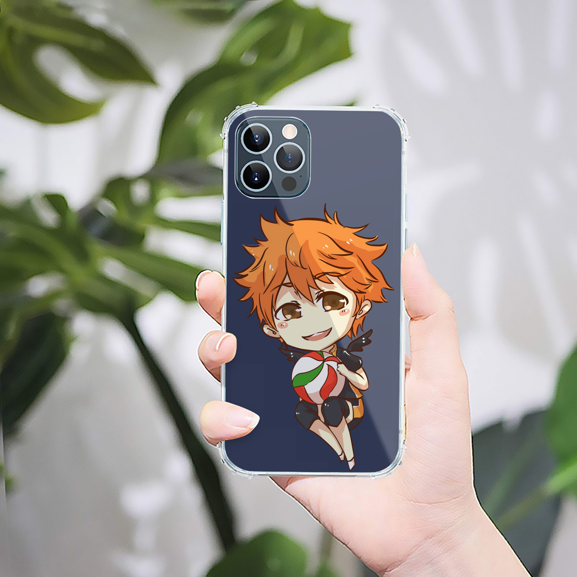 （画像用） ハイキュー!! Haikyu!! 【iPhone 12シリーズ対応】透明スマホケース（クリアソフトケース）
